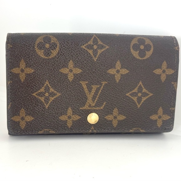 Good condition authentic Louis Vuitton Monogram zip around Tresor Wallet MI0924 - Picture 16 of 16